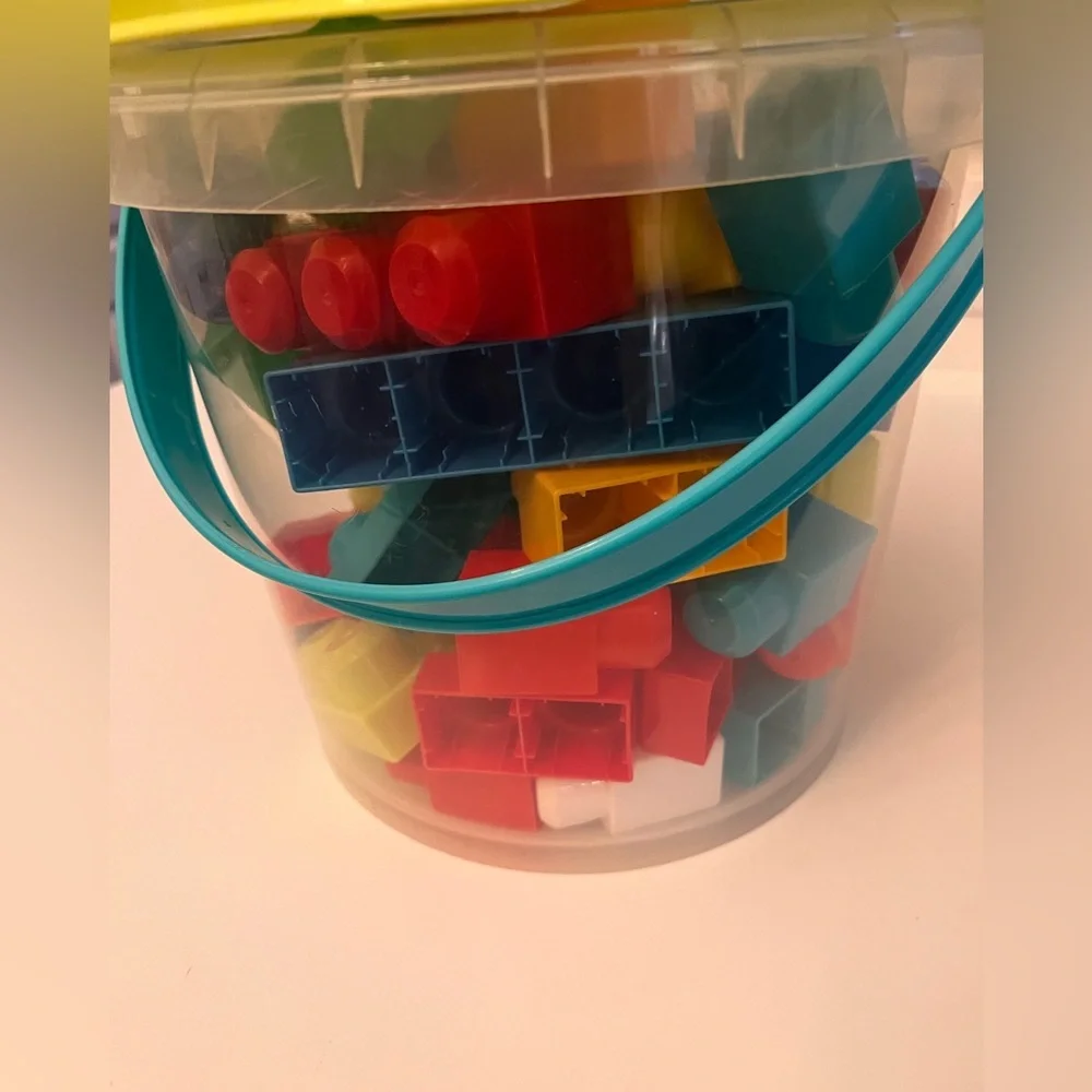 FISHER PRICE MEGA BLOCKS FIRST BUILDING BLOCKS MISC SIZES AND SHAPES 50+ BLOCKS